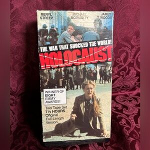 Holocaust VHS‎ Two Tape Set 7 1/2 hours Feature